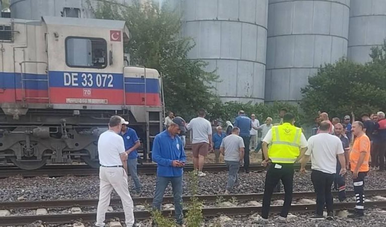 Yük treninin çarptığı kadın hayatını kaybetti