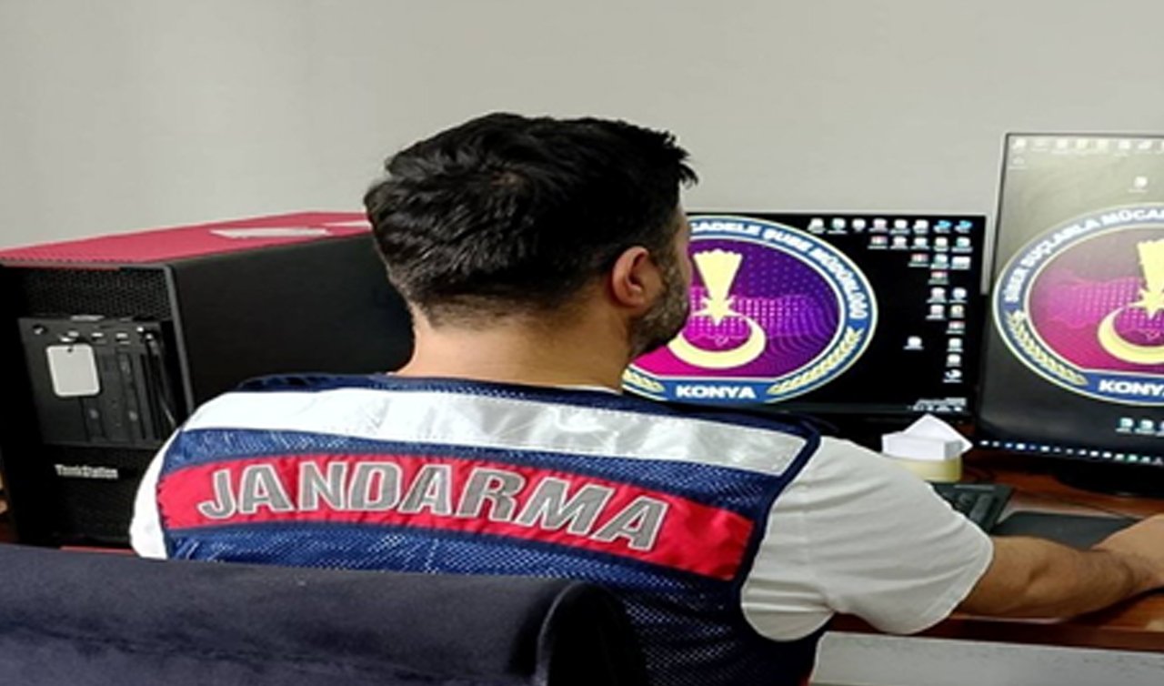 Konya Jandarması’ndan Sanal Devriyede Suç Avı: 2.853 Hesap Hakkında İşlem Yapıldı