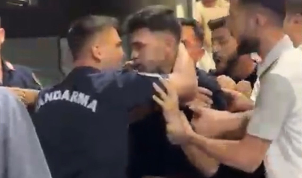 Jandarma ekiplerine saldırı: 8 gözaltı
