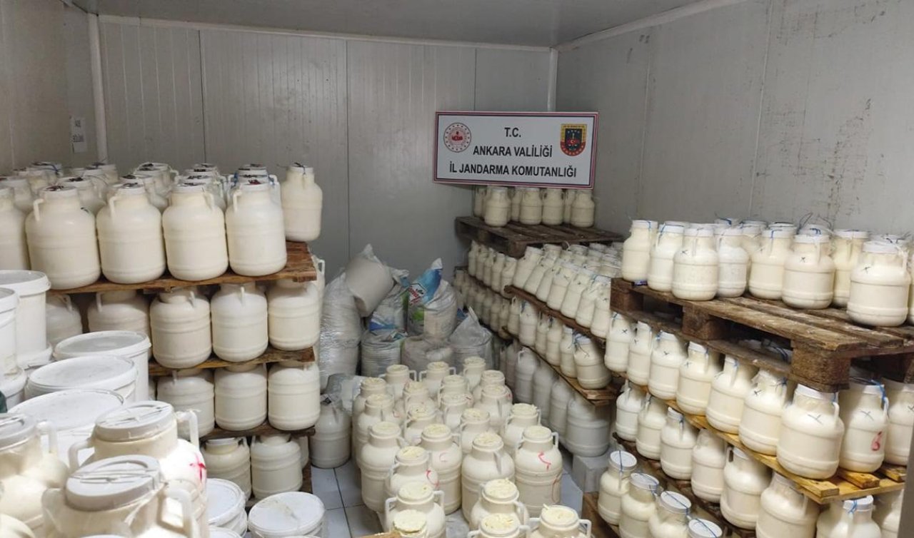 12 milyon liralık güvenilir olmayan gıda ürünü ele geçirildi