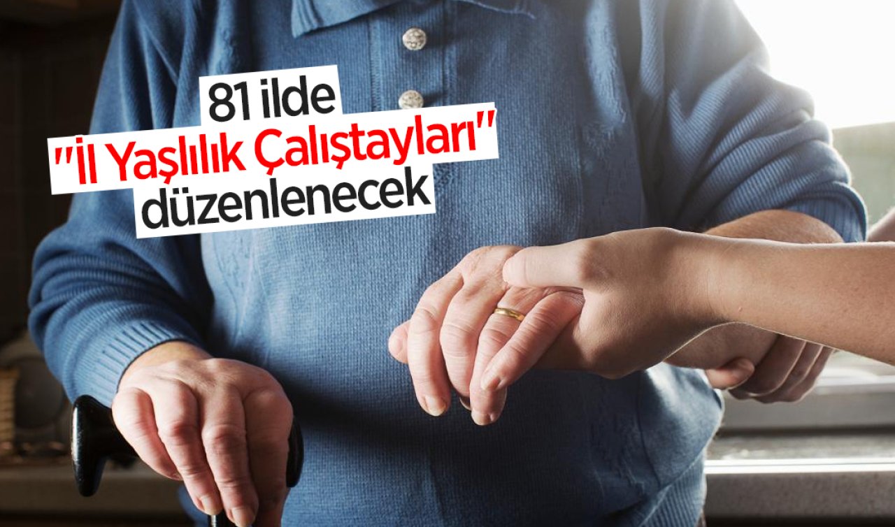 81 ilde “İl Yaşlılık Çalıştayları’’ düzenlenecek