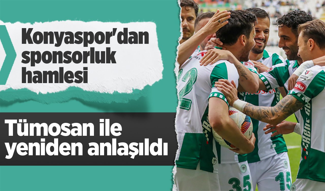 Konyaspor’dan sponsorluk hamlesi: Tümosan ile yeniden anlaşıldı