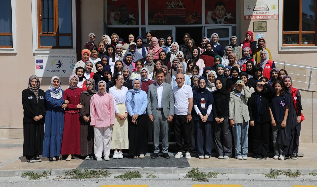 Başkan Kılca’dan yaz kursları ve okullarına ziyaret
