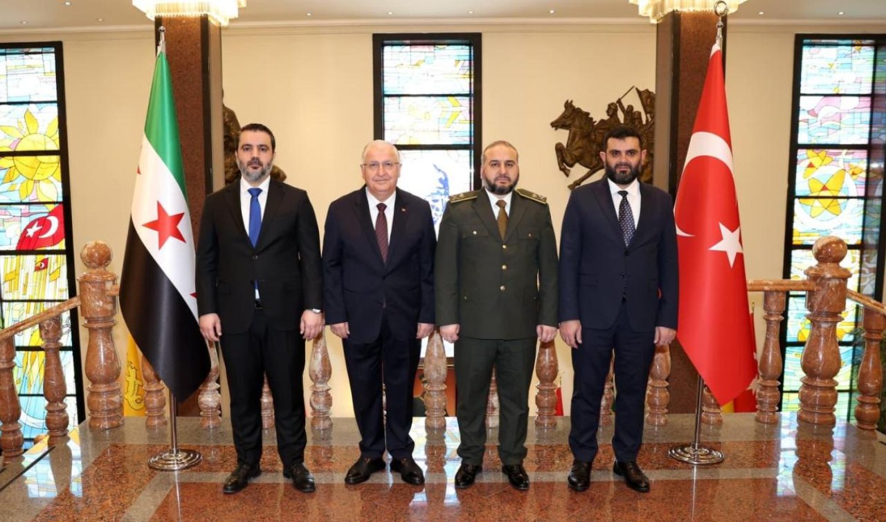 Bakan Güler’den Suriye diplomasisi