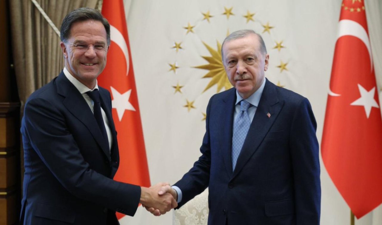 Cumhurbaşkanı Erdoğan NATO Genel Sekreteri Rutte ile görüştü