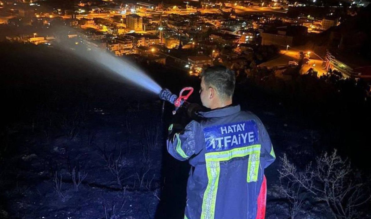 Hatay Antakya’da çıkan orman yangını kontrol altına alındı