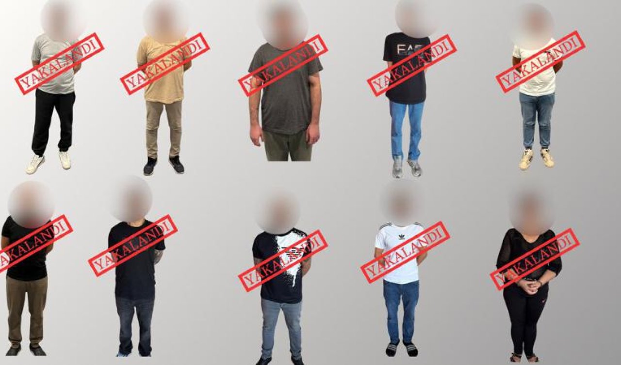 Kırmızı bültenle ve ulusal seviyede aranan 10 suçlu Türkiye’ye getirildi