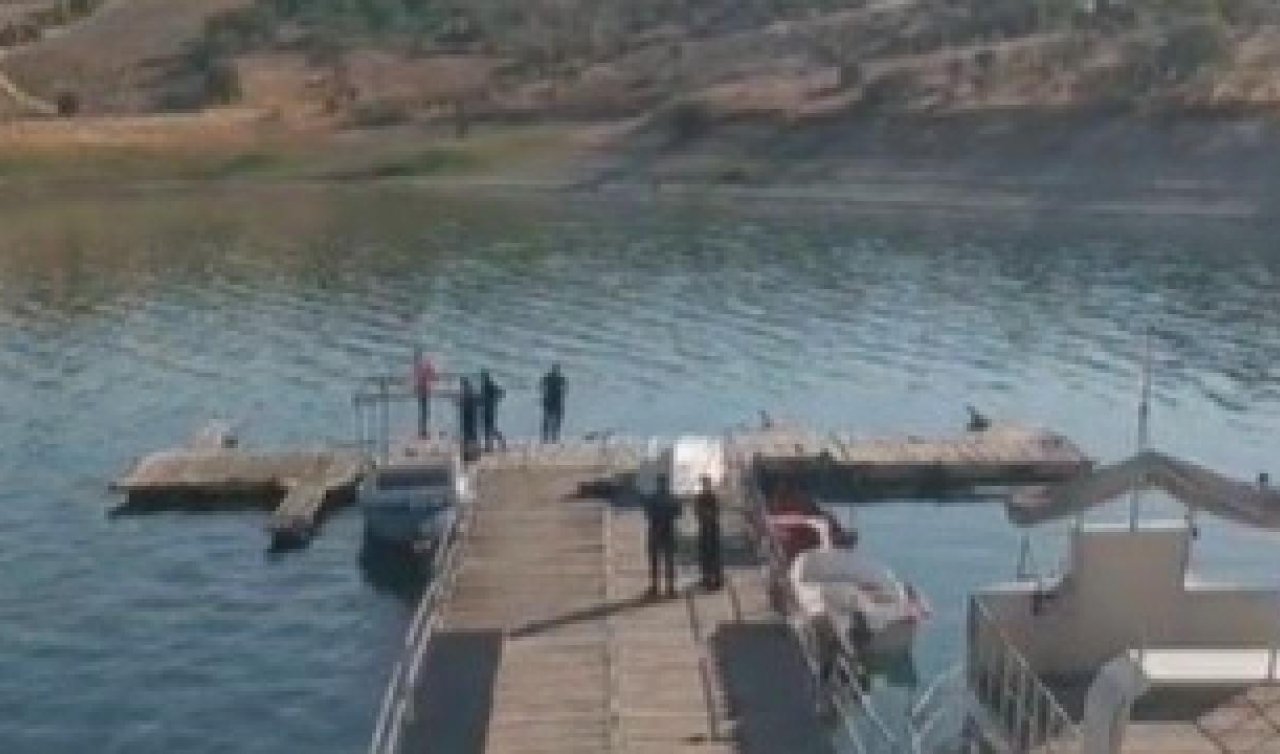 Baraj gölüne giren kişi boğuldu