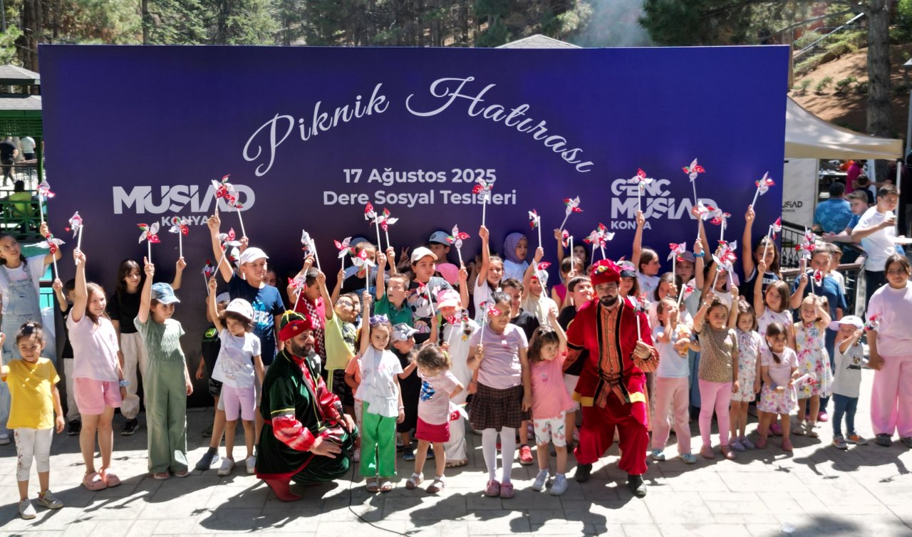 MÜSİAD Konya Üyeleri Geleneksel Piknik programında buluştu
