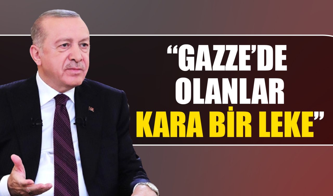 Cumhurbaşkanı Erdoğan El Pais’e yazdı: “Gazze’de yaşananlar tarihe kara bir leke olarak geçti’’