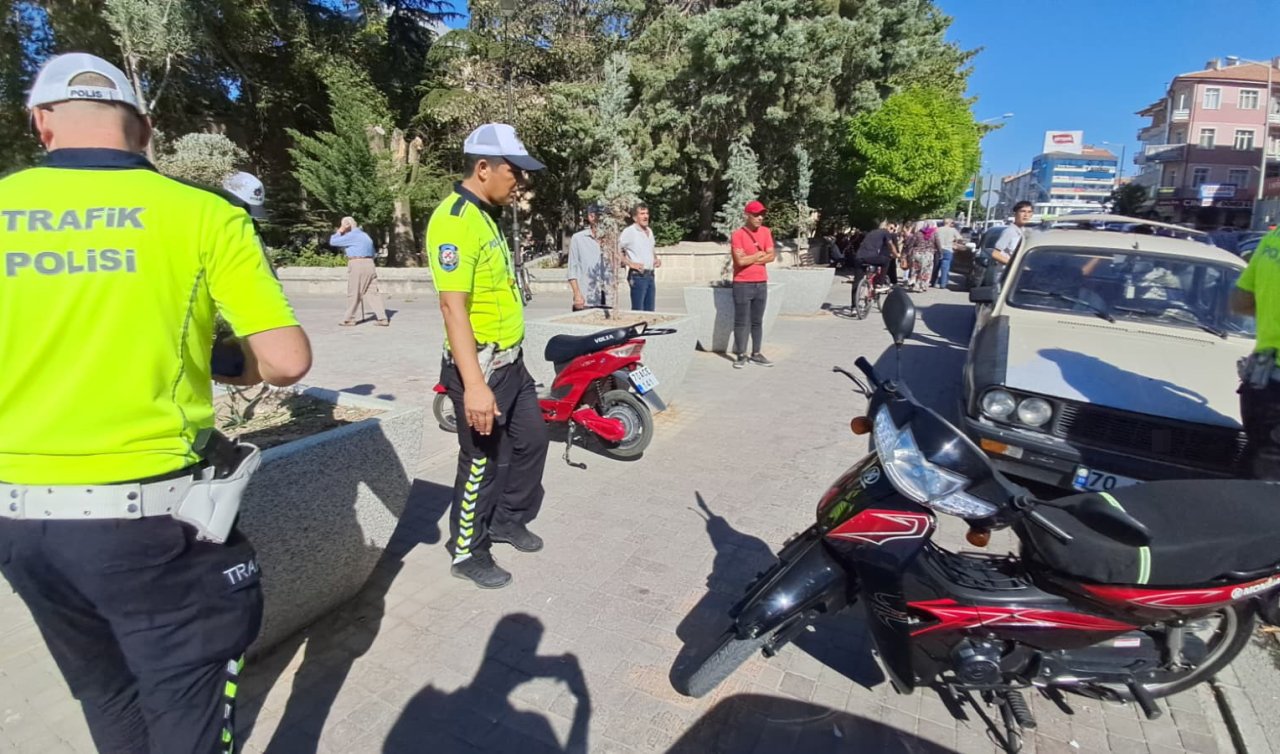 İki motosiklet çarpıştı: 2 yaralı