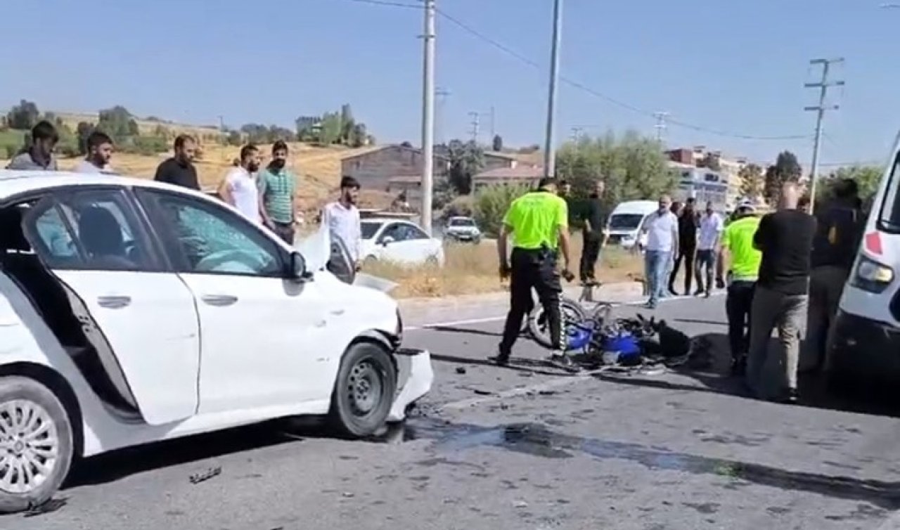 Feci kaza: Motosiklet sürücüsü baba ve oğlu hayatını kaybetti