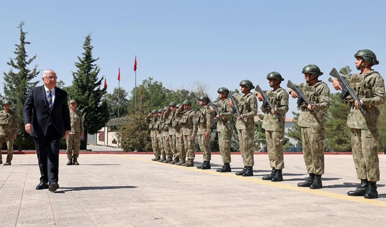 Bakan Güler Şırnak’ta incelemelerde bulundu