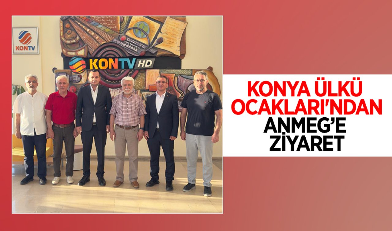 Konya Ülkü Ocakları’ndan ANMEG’e ziyaret