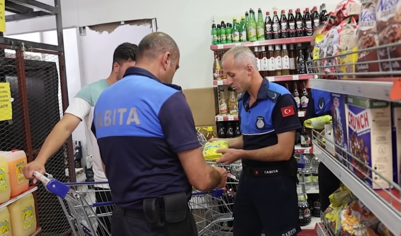 Çumra’da marketlere sıkı denetim