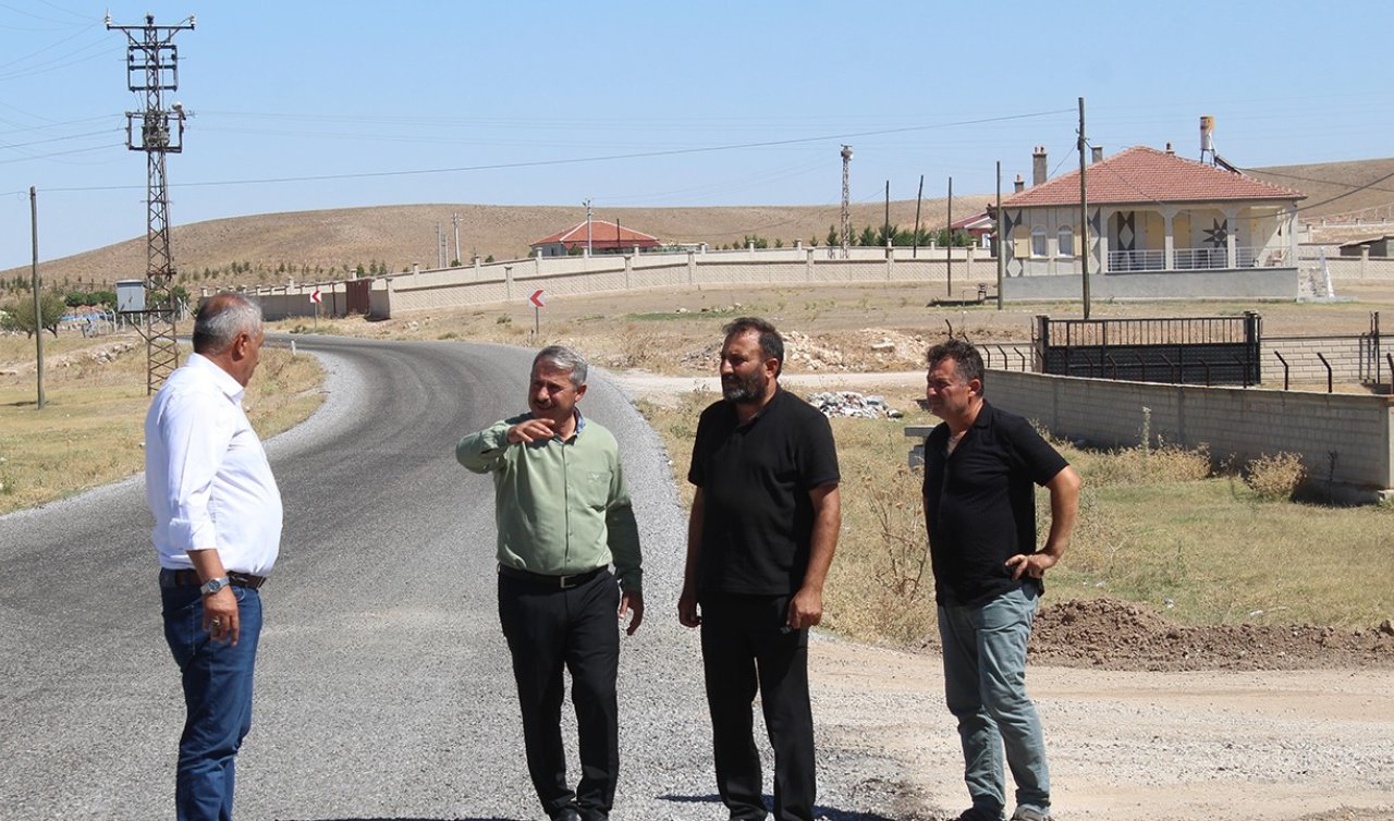 Yunak Belediye Başkanı Günaltay Sülüklü-Cihanbeyli kara yolunu inceledi