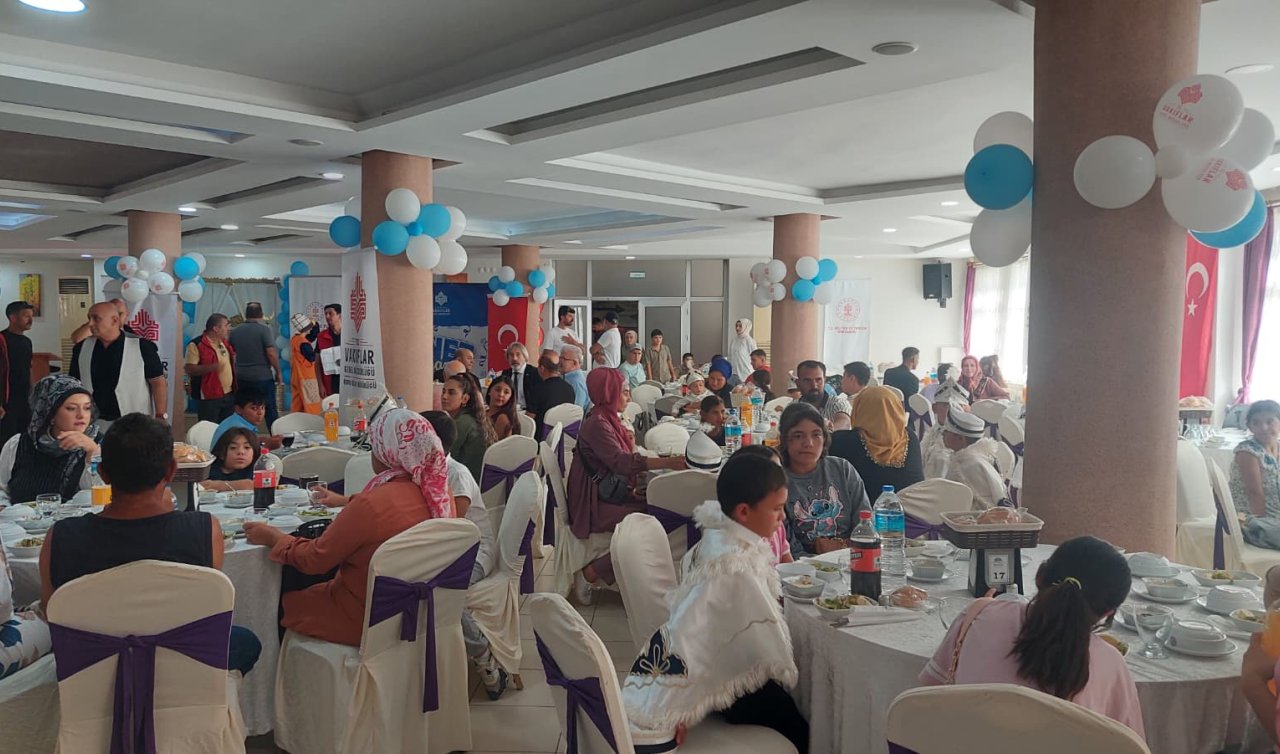 Konya’dan 529 yıllık vakıf geleneğine destek: 26 çocuk için sünnet düğünü düzenlendi