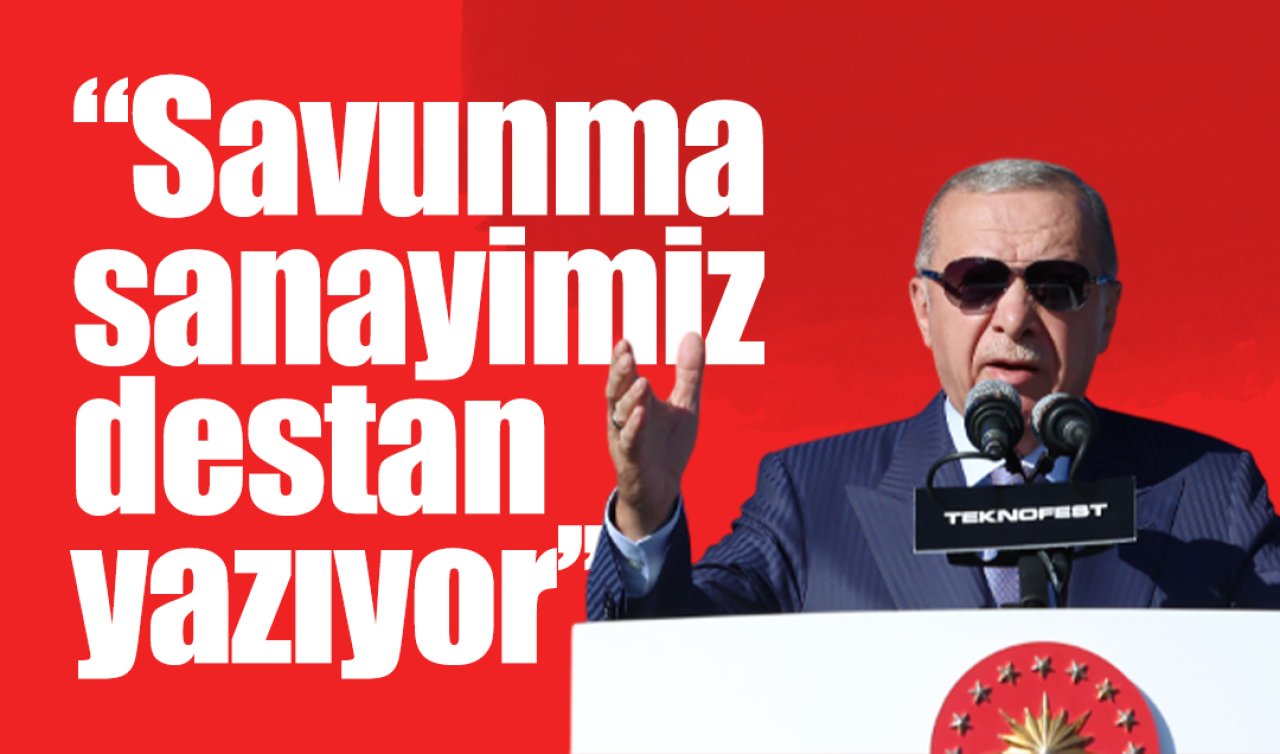 Cumhurbaşkanı Erdoğan TEKNOFEST Mavi Vatan’da: “TCG Anadolu’nun bir büyüğünü yapıyoruz’’
