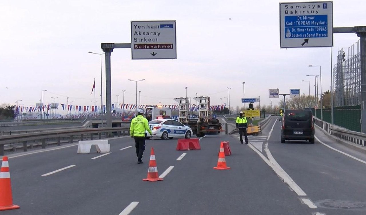 İstanbul’da 30 Ağustos’ta bazı yollar trafiğe kapatılacak
