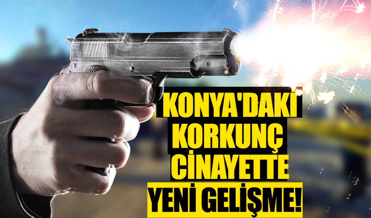 Konya’daki korkunç cinayette YENİ GELİŞME! Baba ve oğlu öldürülmüştü