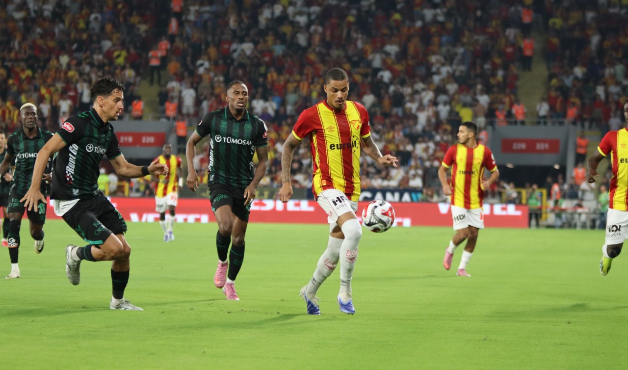 Son düdük çaldı! Konyaspor deplasmandan 1 puanla dönüyor