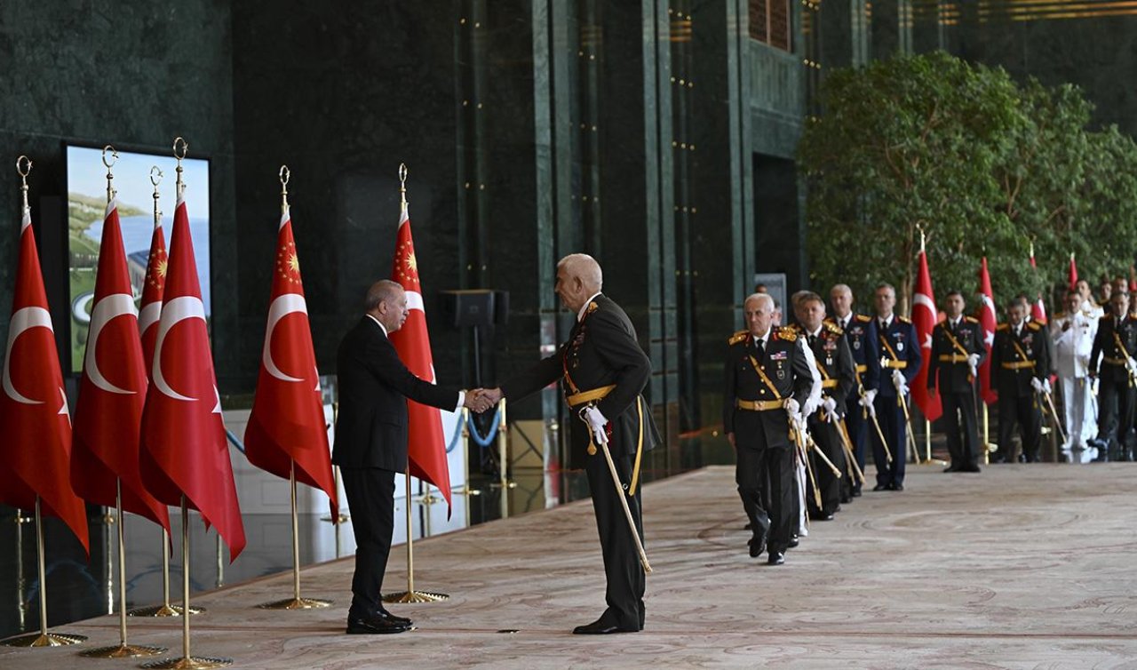 Cumhurbaşkanı Erdoğan 30 Ağustos tebriklerini kabul etti