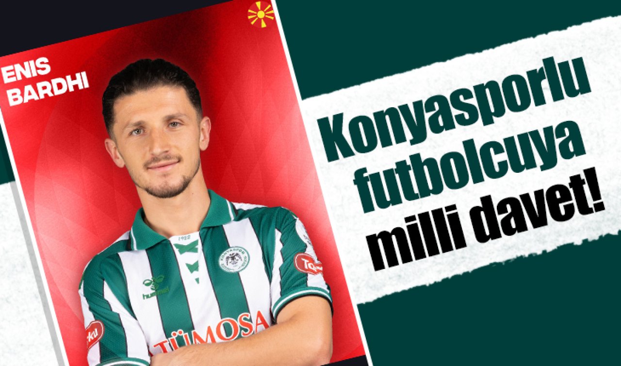 Konyasporlu oyuncuya milli davet! 