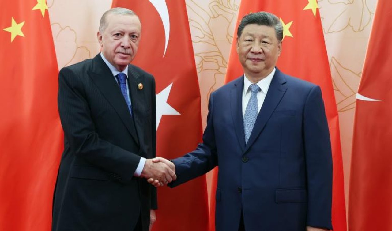 Cumhurbaşkanı Erdoğan Şi Cinping ile görüştü