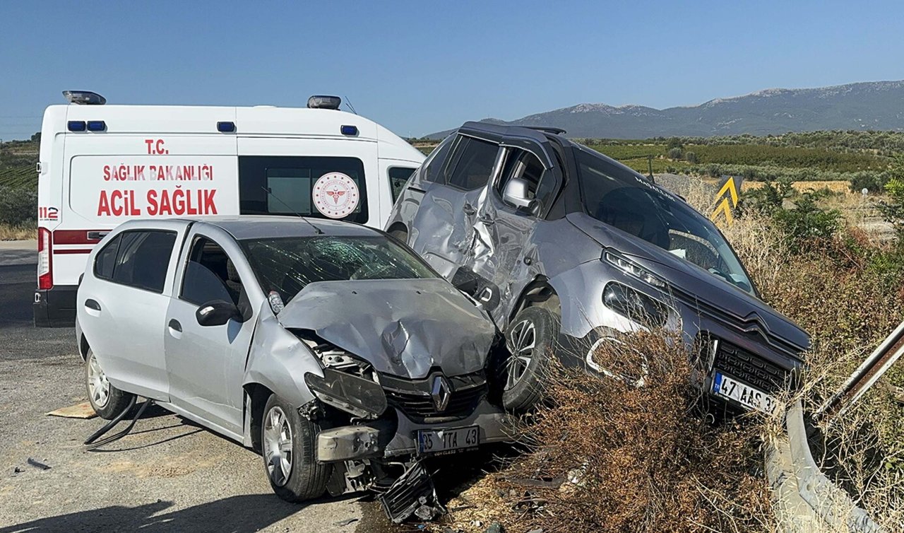 Otomobil ile hafif ticari araç çarpıştı: 3 yaralı