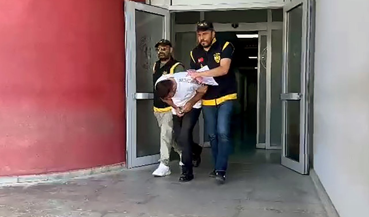 Fuhuş operasyonunda polisi görünce çatı katına saklandılar
