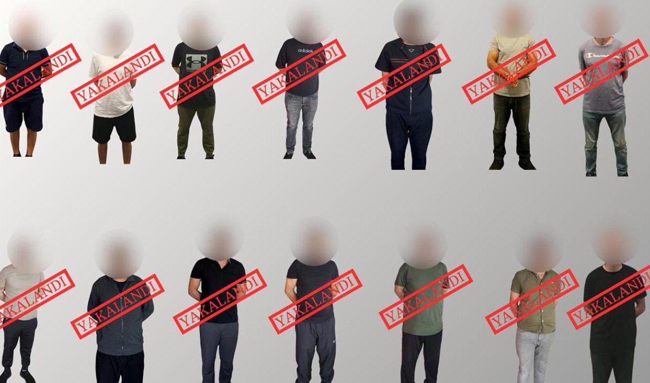 Kırmızı bültenle ve ulusal seviyede aranan 14 suçlu Türkiye’ye getirildi