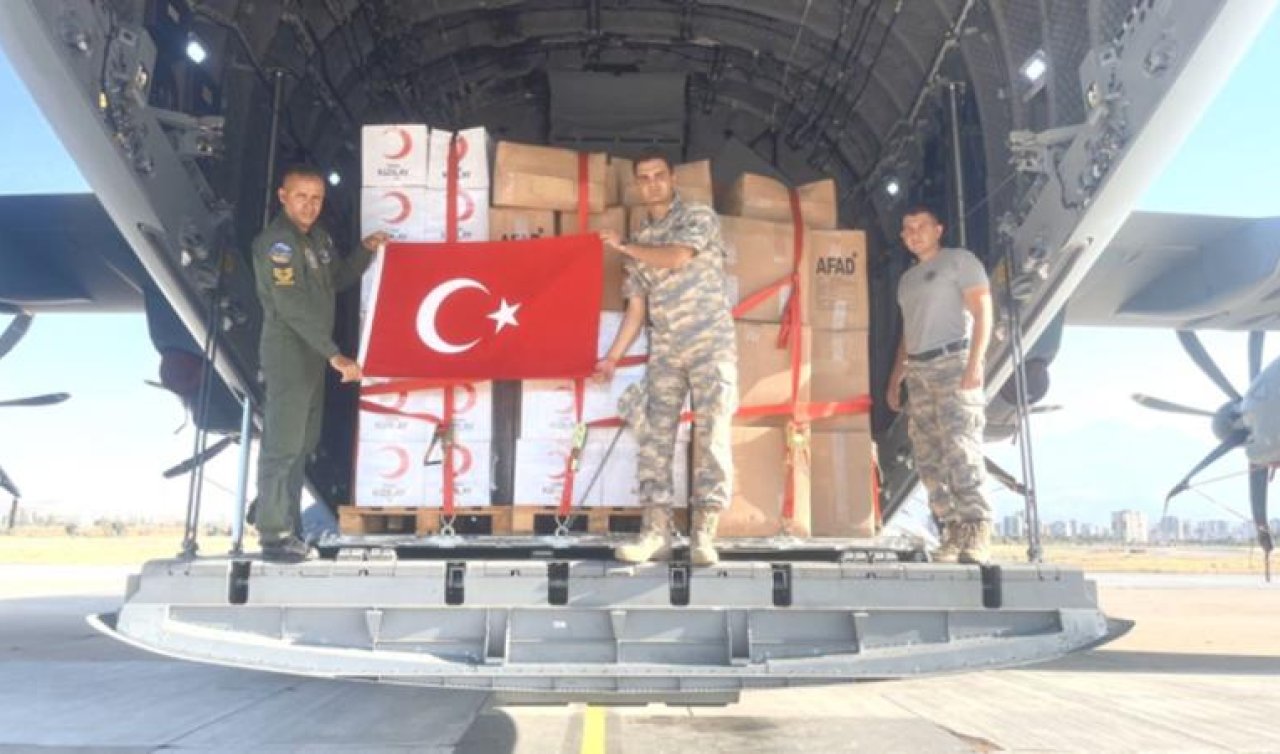 Türkiye Afganistan’a 25 ton insani yardım gönderdi
