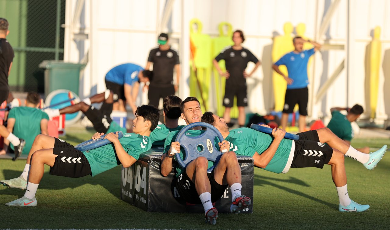 Konyaspor’da antrenmanlar devam ediyor