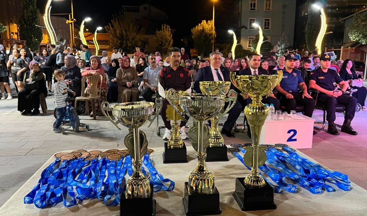 Bozkır’da genç sporcuların başarısı kutlandı