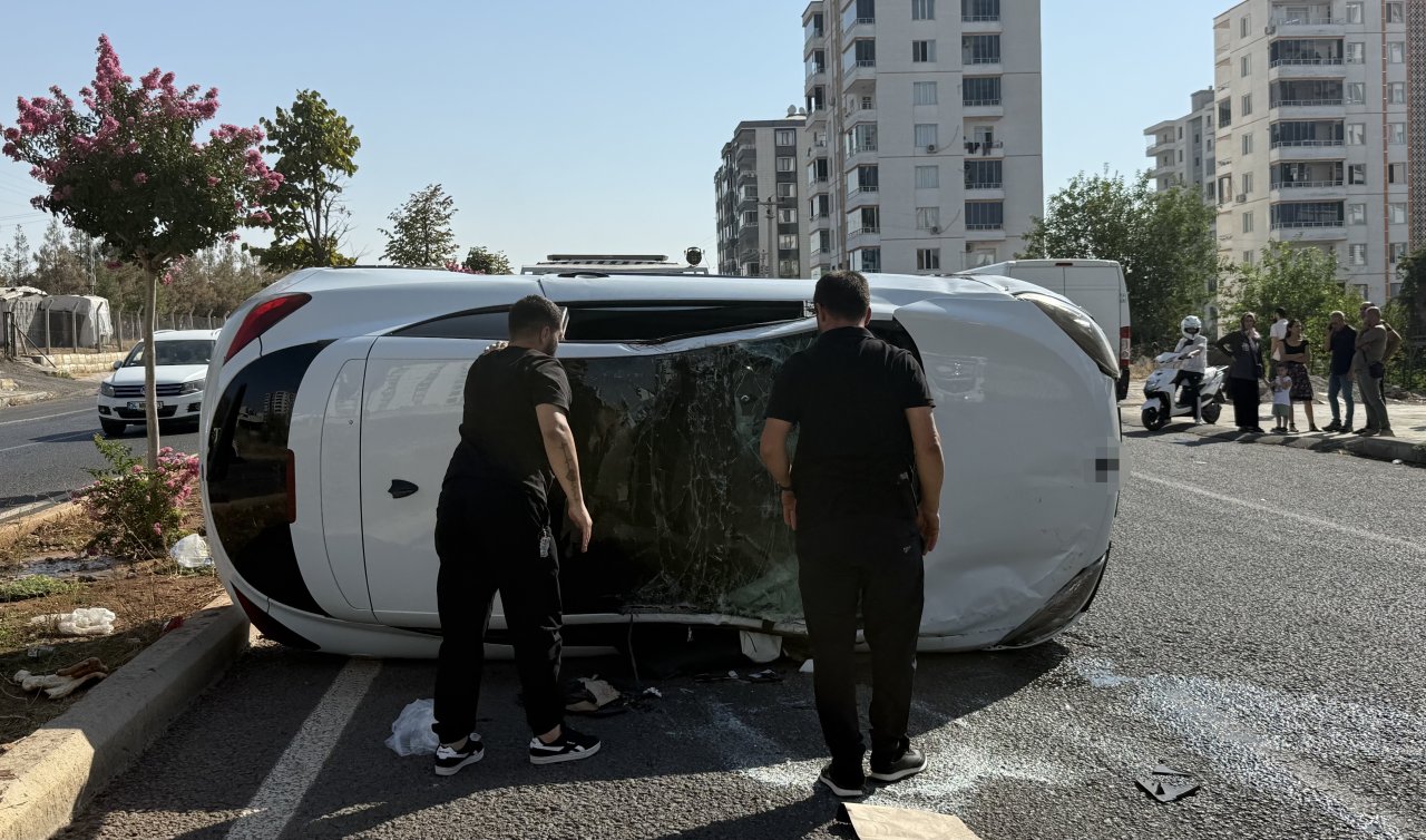 İki otomobil çarpıştı: 1 yaralı