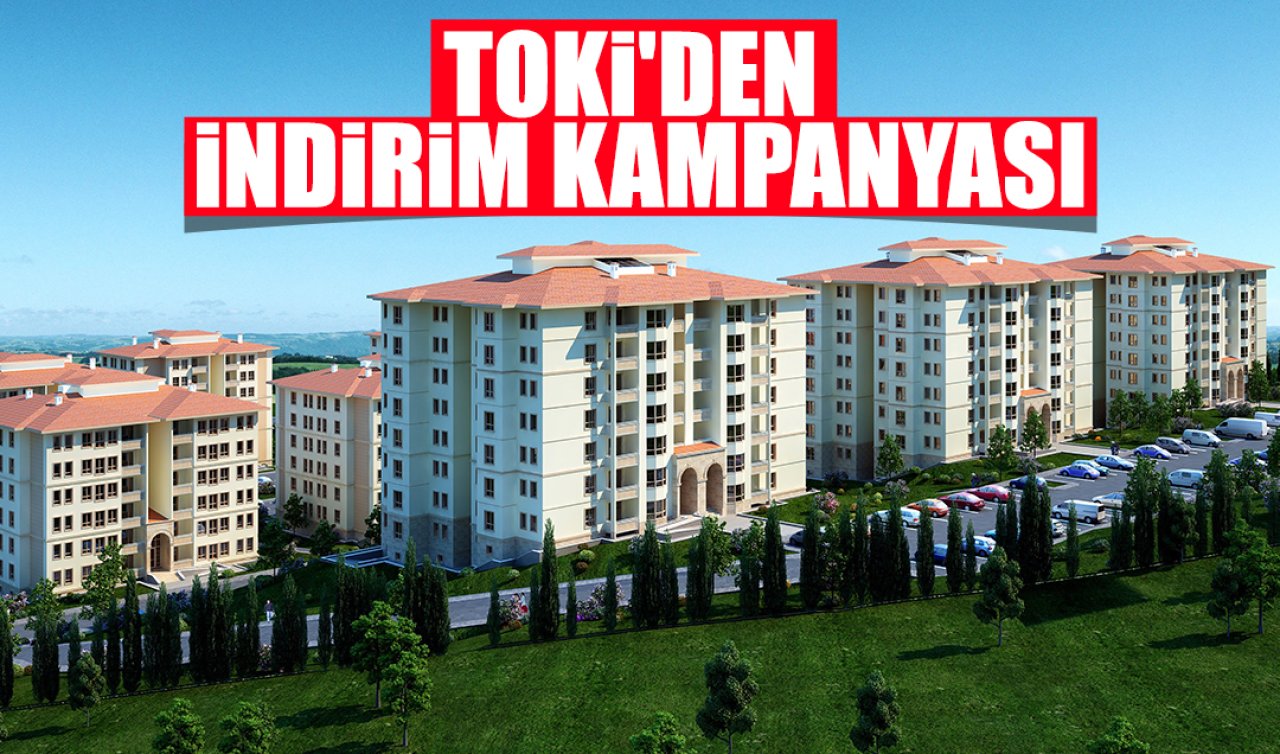 Bakan Kurum resmen duyurdu! TOKİ’den indirim kampanyası