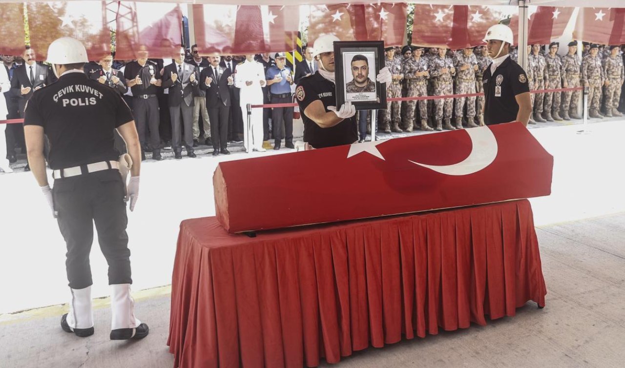 Şehit özel harekat polisimize veda