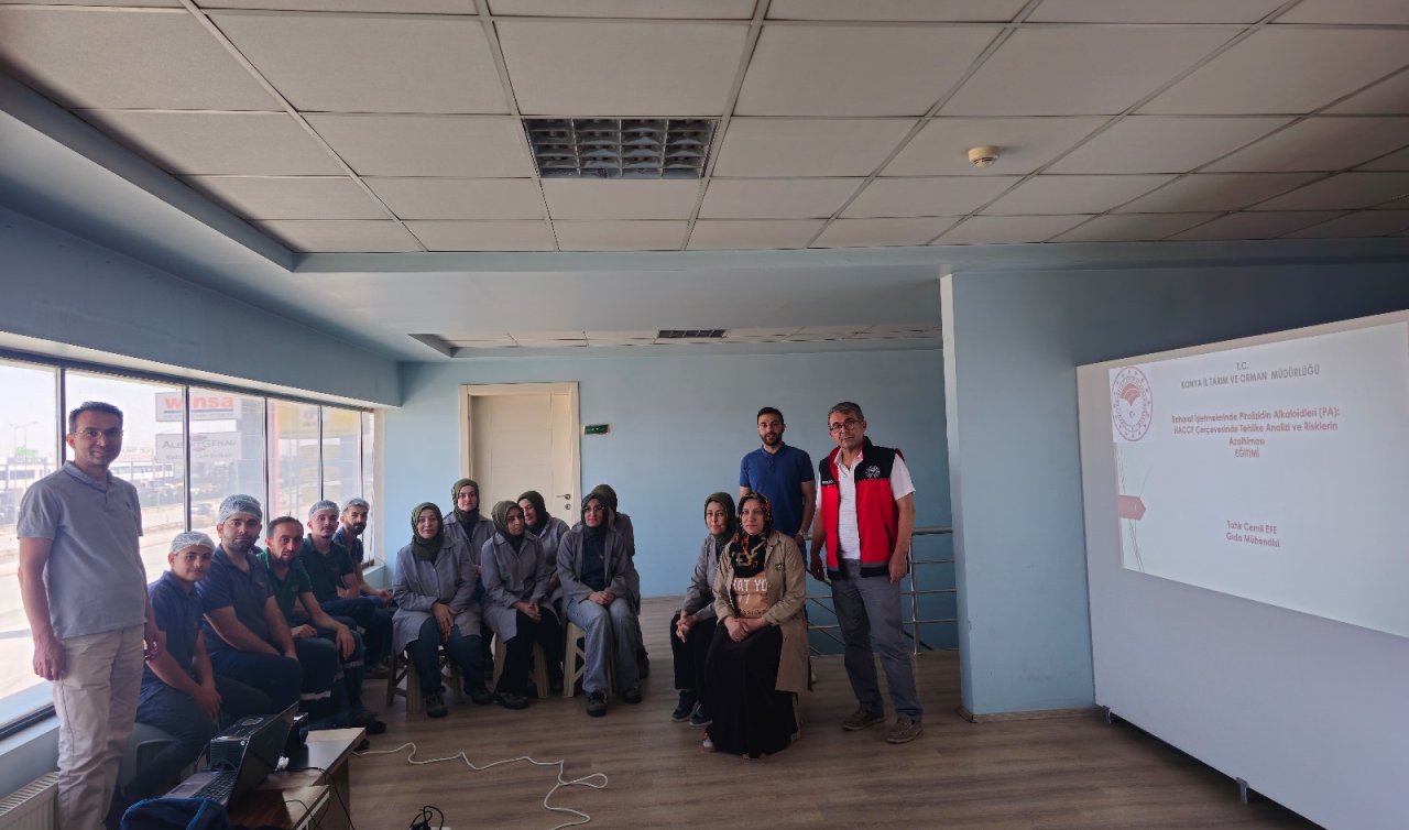 Konya’da baharat işletmelerine eğitim! 