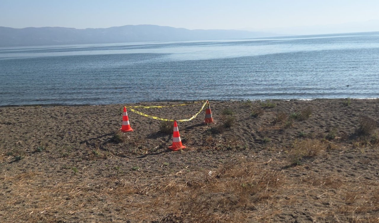 İznik Gölü sahilinde bulunan el bombası imha edildi