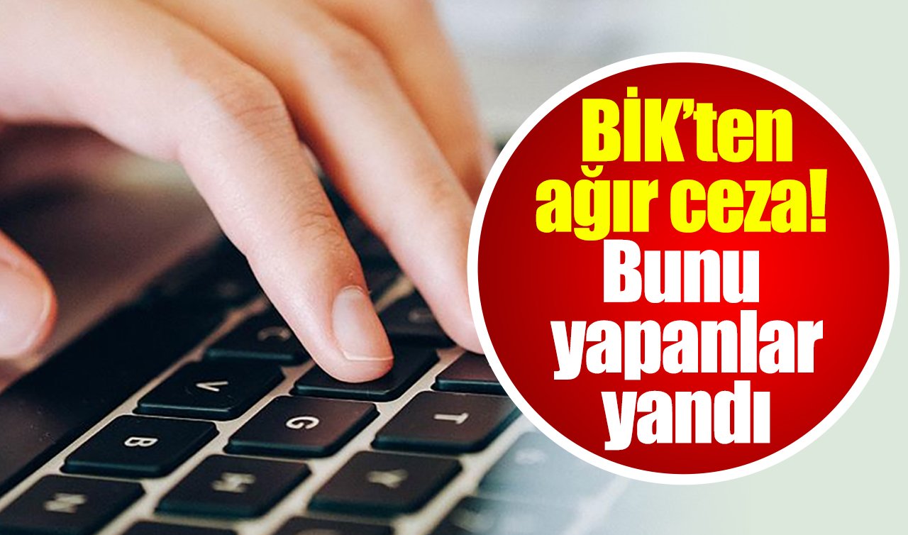 Basın İlan Kurumundan ağır ceza! Bunu yapanlar yandı