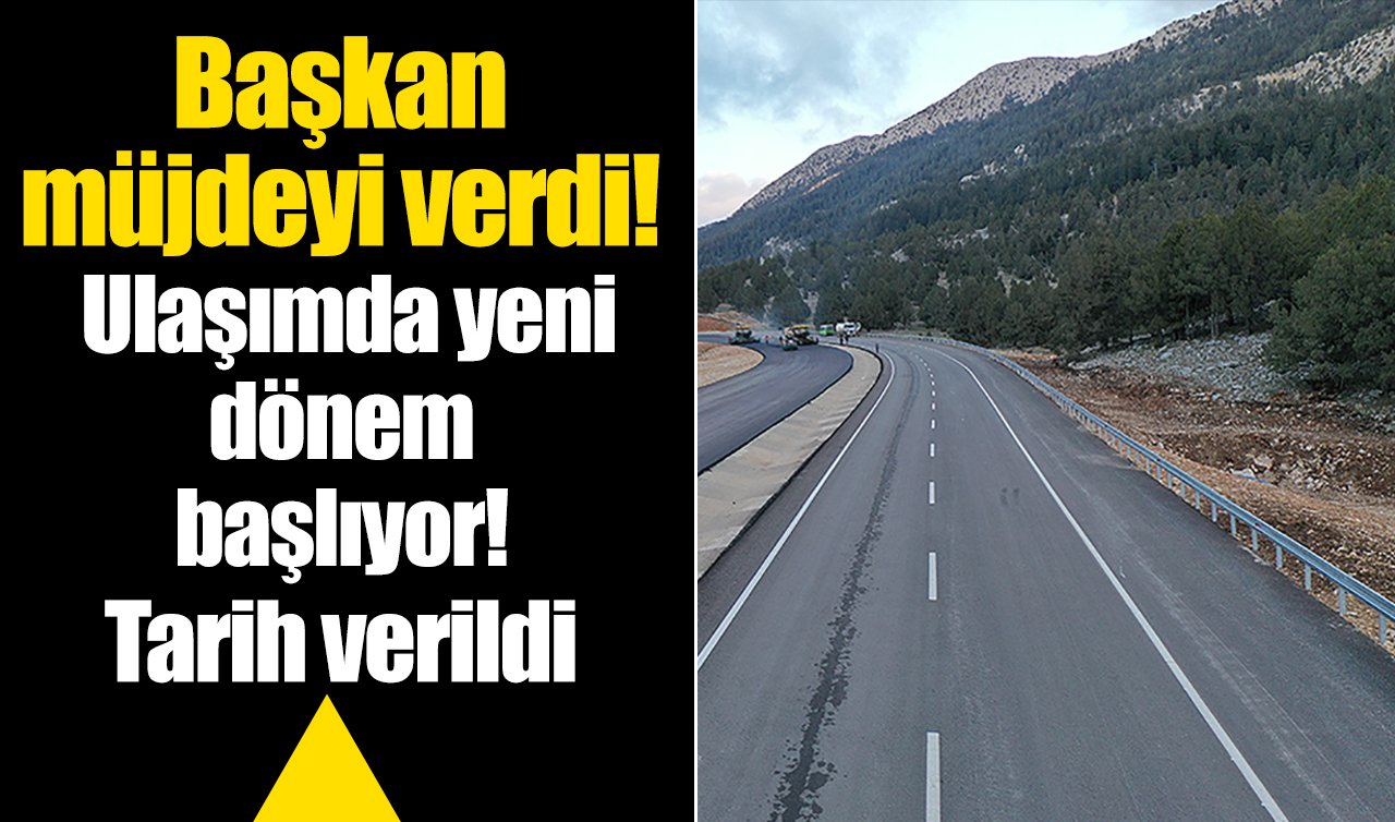 Başkan müjdeyi verdi: Ulaşımda yeni dönem başlıyor! Tarih verildi