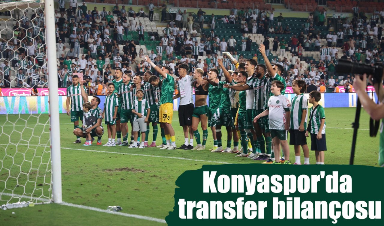 Konyaspor’da transfer bilançosu