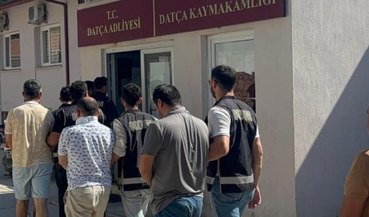 Tekneyle kaçmaya çalışırken yakalanan 8 FETÖ şüphelisi tutuklandı