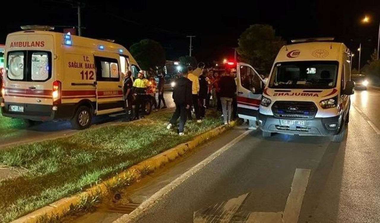 Maç dönüşü kaza: Top toplayıcı çocuklar da yaralı