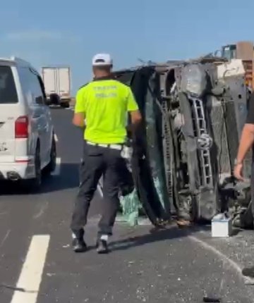 Tekirdağ Çorlu’da zincirleme kaza: 6 yaralı