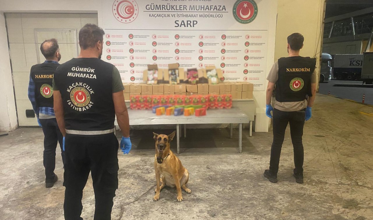 Ticaret Bakanlığı: 310 kilo esrar ile 291 kilo kokain ele geçirildi