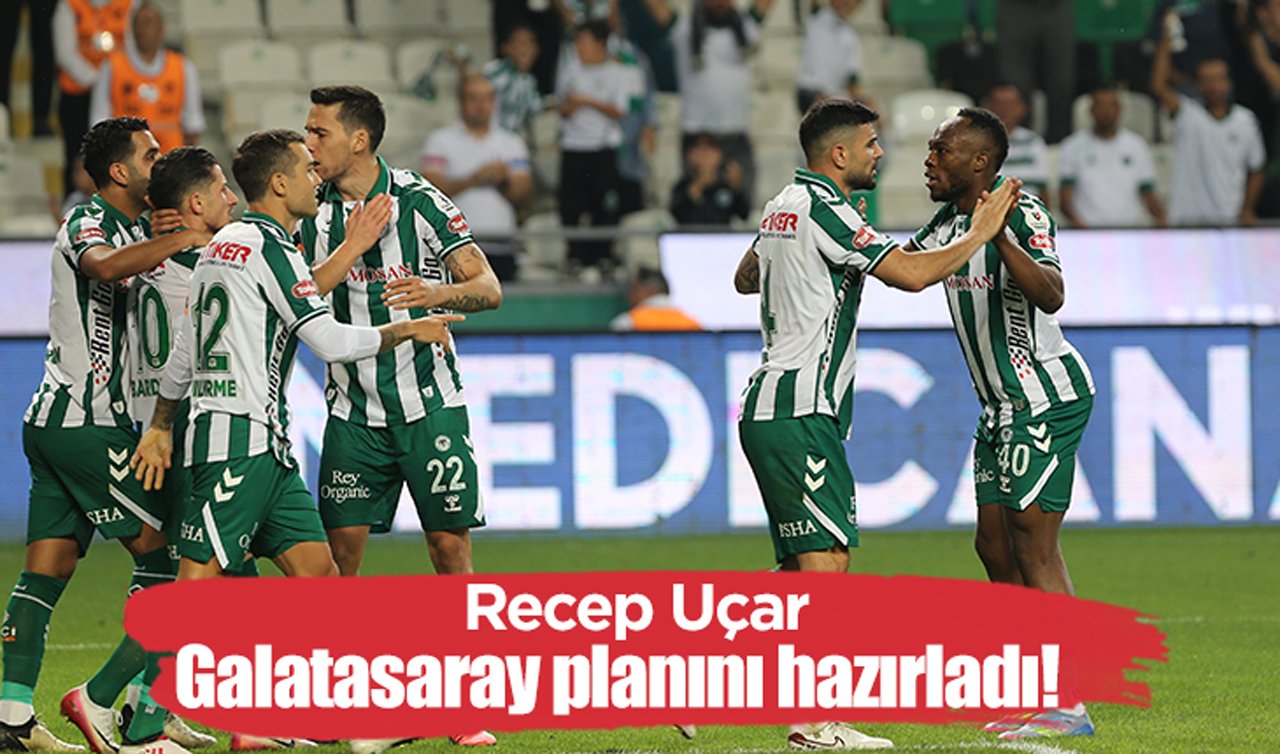 Recep Uçar Galatasaray planını hazırladı!