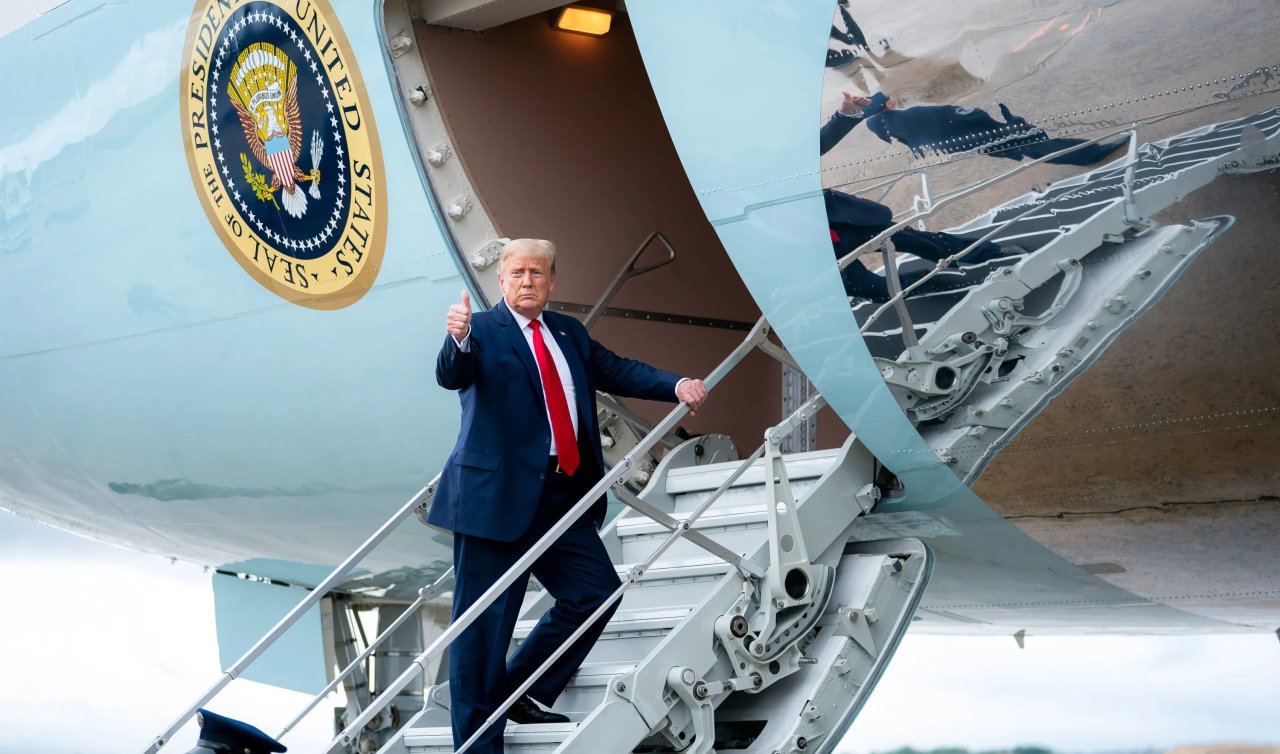 Trump’ın uçağı havada çarpışma tehlikesi atlattı