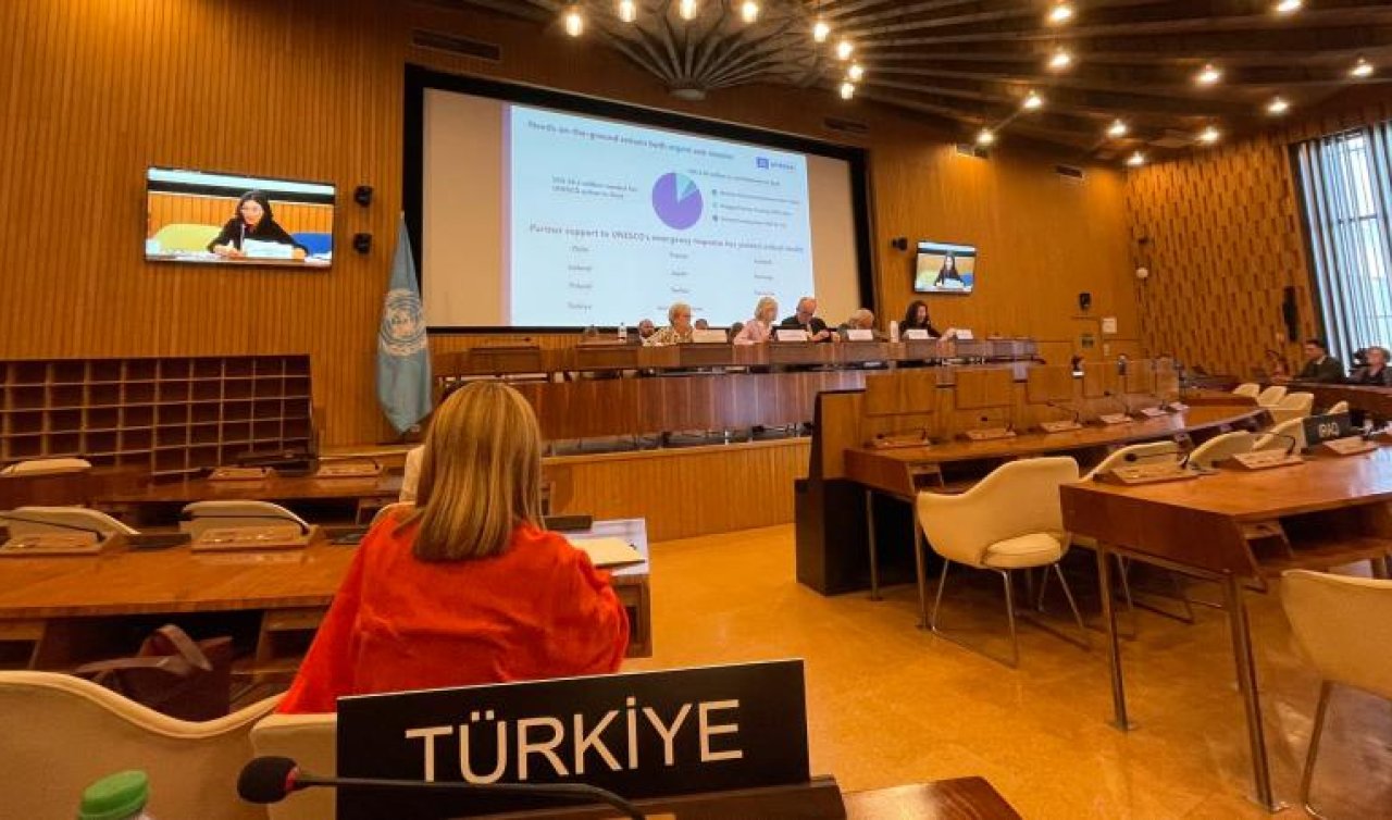Türkiye UNESCO’nun Gazze’ye yardım fonuna katkı sağlayan ilk ülke oldu