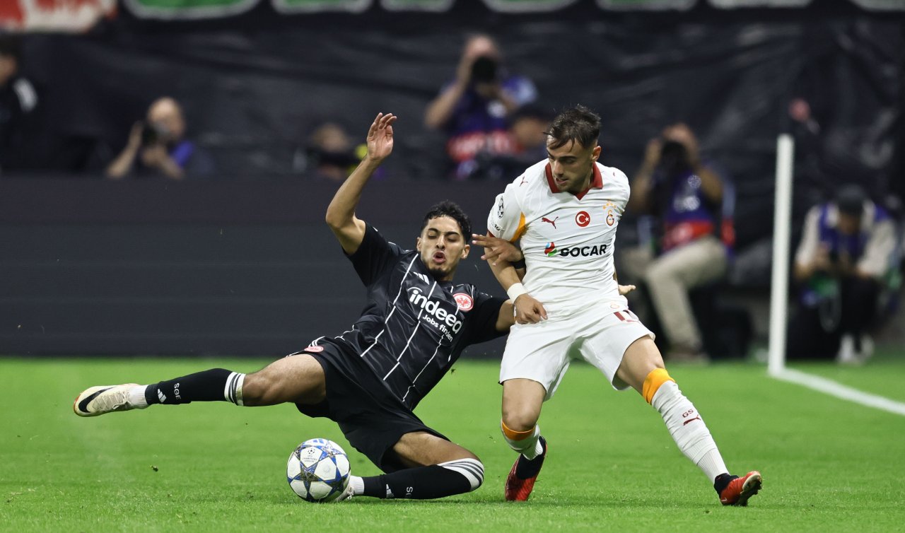 Galatasaray Frankfurt deplasmanında istediğini alamadı